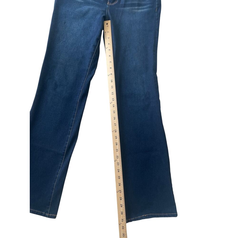 Liverpool Jeans Company Stretchy Lucy Bootcut Dark Wash Denim Jeans Size 8/29 - Picture 4 of 5